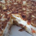 El cooksnap de Ana Cabrera cuando hizo Tortilla de papas rellena de jamón y queso 💋.