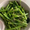 รูป Cooksnap ของ อ้วนหิว เมื่อเขาทำ ผัดผักบุ้งไฟแดง