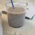 El cooksnap de Marieta cuando hizo Batido de arándanos y melón.