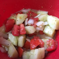 🌈NinjaMommaKitchen🌈's cooksnap of when they made Cucumber, Tomato, & Onion Salad.