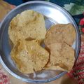 Harsita Gupta का कुकस्नैप जब उन्होंने चावल के पापड़ (Chawal ke papad recipe in hindi) बनाया था।