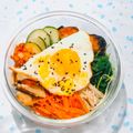 Cooksnap Nab’s Kitchen Diary semasa beliau membuat Bibimbap Nagasari.