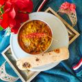 Jyoti Prakash Assudani's cooksnap of when they made Masoor dal and drumsticks leaves khichdi.