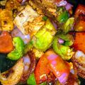 शशि केसरी का कुकस्नैप जब उन्होंने पनीर चिली ग्रेवी (paneer chilli gravy recipe in Hindi) बनाया था।