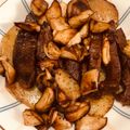 楊沛綺 的 氣炸牛小排佐杏鮑菇薯片(By比依氣炸鍋) cooksnap