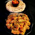 Manisha Sampat's cooksnap of when they made Dahi Bhindi.