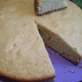 El cooksnap de Magela Casco cuando hizo Bizcocho vegano de naranja con almíbar.
