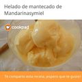El cooksnap de Carmen Roda cuando hizo Helado de mango elaborado con la Monsieur Cuisine Plus.