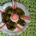 Saroj Shah's cooksnap of when they made સ્ટફ કેપ્સીકમ (Stuffed Capsicum Recipe in Gujarati).