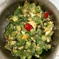 小嫆 的 鹹蛋炒秋葵 cooksnap