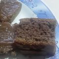 El cooksnap de Carolina Alarcon cuando hizo Torta de lentejas y cacao.