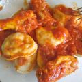 El cooksnap de Dafne cuando hizo Ravioles de pollo caseros.