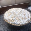 El cooksnap de Pam Navarro cuando hizo Lemon pie.