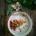 Cooksnap Nur Nadiah semasa beliau membuat Bubur nasi halia.