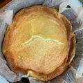 El cooksnap de Edu cuando hizo Tarta de queso al horno.
