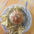 El cooksnap de Marta cuando hizo Hummus - puré de garbanzos.