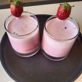 Neelam Patel's cooksnap of when they made સ્ટ્રોબેરી મિલ્કશેક (STRAWBERRY MILKSHAKE RECIPE IN GUJARATI).