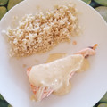 El cooksnap de Alex JC cuando hizo Salmón al horno con salsa de mango y yogur.