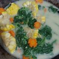 Cooksnap dari Annisa Barawi untuk resep Bobor bayam santan