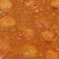 El cooksnap de Piteu cuando hizo Albóndigas en salsa.