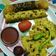 Vandna bosamiya's cooksnap of when they made ચણા ના લોટ ના પુડલા (Chana Lot Pudla Recipe In Gujarati).