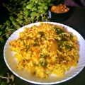 Sheela Biswas 's cooksnap of when they made মিক্সড ফ্রাইড রাইস(Mixed fried rice recipe in Bengali).