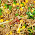 Vandana Mathur का कुकस्नैप जब उन्होंने फ्राईड राइस(Fried rice recipe in hindi) बनाया था।
