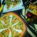 Maryam Bulama Dapso's cooksnap of when they made Noddles pizza 🍕.