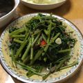 Chang 的 絕配~空心菜炒牛肉 cooksnap