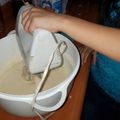 El cooksnap de Paula Alvarez cuando hizo Panqueques clásico.