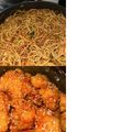 György Bogdán Cooksnap-ja, amikor elkészítette a(z) Kínai Pirított Tészta, Szezámmagos Csirkemell falatkákkal receptet.