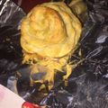 El cooksnap de Isaura Carissi cuando hizo Pan de Campo a mi estilo.