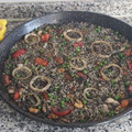 El cooksnap de Gilbert (Aprenent a la vida 📚♻️☯️) cuando hizo Arroz negro.