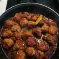 El cooksnap de Rosa cuando hizo Albóndigas de ternera.
