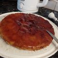 El cooksnap de miriam gonzalez cuando hizo Torta de manzana invertida en olla Essen.