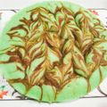 Cooksnap dari Muthiah untuk resep Bolu Kukus Pandan Coklat