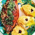 El cooksnap de David Cardozo cuando hizo Filetes de pescado a las hierbas finas.