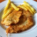 El cooksnap de LTM6 cuando hizo Pechuga de pollo rebozada con guarnición.