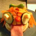 Brenda M. Castillo 's cooksnap of when they made Vickys Halloween Man-Eating Bun Decorating Idea.