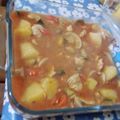 El cooksnap de Elena C cuando hizo Guiso de verduras con pollo y patatas.