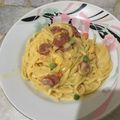 Cooksnap dari novi untuk resep Fettuccine Carbonara