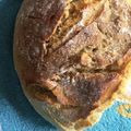 Cooksnap από Despina Smponia στη συνταγή Ψωμί χωριάτικο με προζύμι χωρίς ζύμωμα