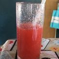 El cooksnap de Andrea cuando hizo Daikiri de frutillas.