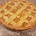 El cooksnap de Romina Toro cuando hizo Kuchen de manzanas y mermelada de mora.