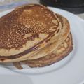 El cooksnap de Erika Samantha cuando hizo Pancakes proteicos chocolate - panqueques (con harina).