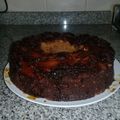 El cooksnap de Laura cuando hizo Tarta de pera invertida.