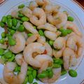 水晶姊姊 的 毛豆炒蝦仁 cooksnap