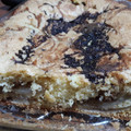 El cooksnap de Andre Franco cuando hizo Pastel de peras escondidas, al cacao.