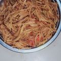 Khushi nagpal का कुकस्नैप जब उन्होंने नमकीन वेज जवे (namkeen veg jave recipe in Hindi) बनाया था।