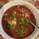 El cooksnap de Daniela Núñez cuando hizo Sopa negra con huevo duro.